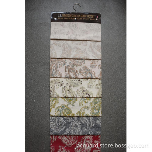 High Quality Jacquard Damask Stripe Fabric